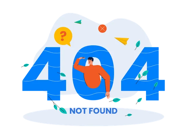 404 Illustration